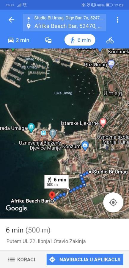 Studio Bi Appartement Umag Buitenkant foto